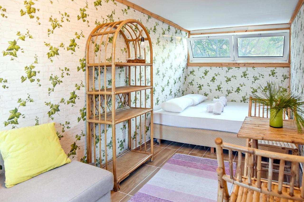 Drolma Ling Nature Cabins Theológos Dış mekan fotoğraf