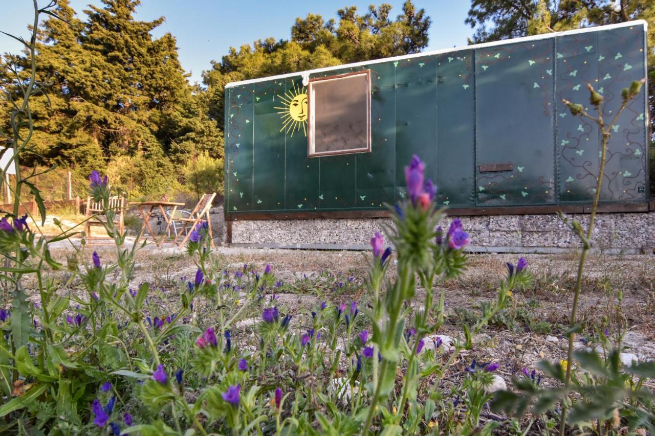 Drolma Ling Nature Cabins Theológos Dış mekan fotoğraf
