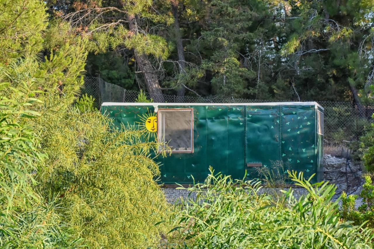 Drolma Ling Nature Cabins Theológos Dış mekan fotoğraf
