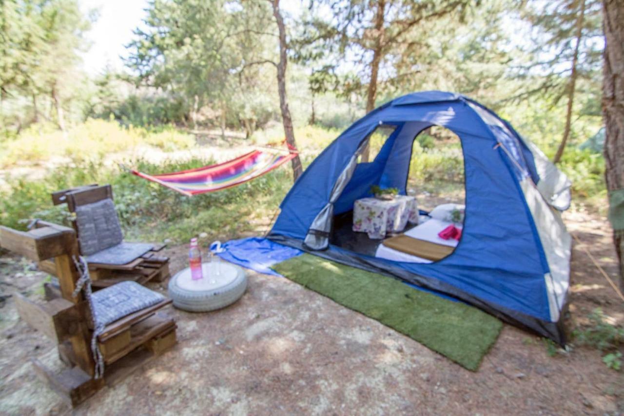 Drolma Ling Nature Cabins Theológos Dış mekan fotoğraf