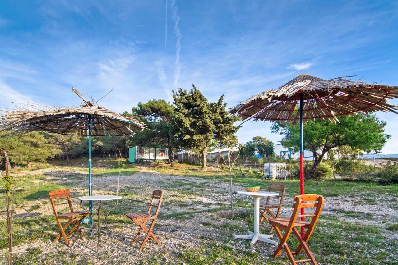 Drolma Ling Nature Cabins Theológos Dış mekan fotoğraf