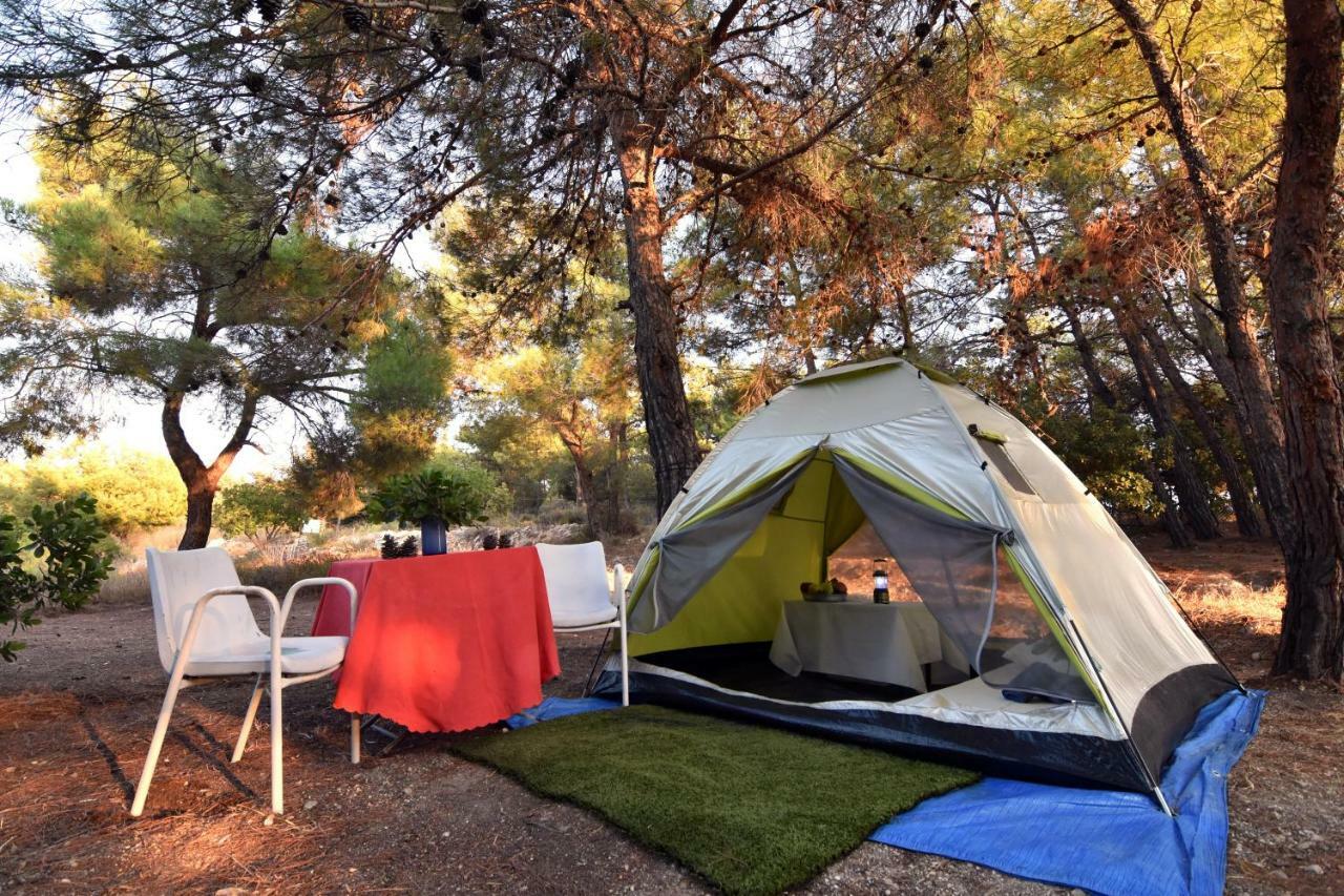 Drolma Ling Nature Cabins Theológos Dış mekan fotoğraf