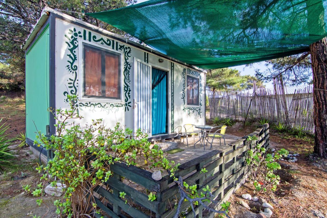 Drolma Ling Nature Cabins Theológos Dış mekan fotoğraf